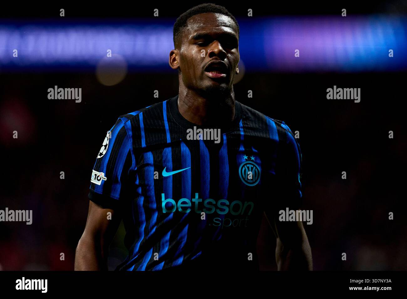 Ange Yoan Bonny of FC Internazionale Milano during the UEFA Champions ...