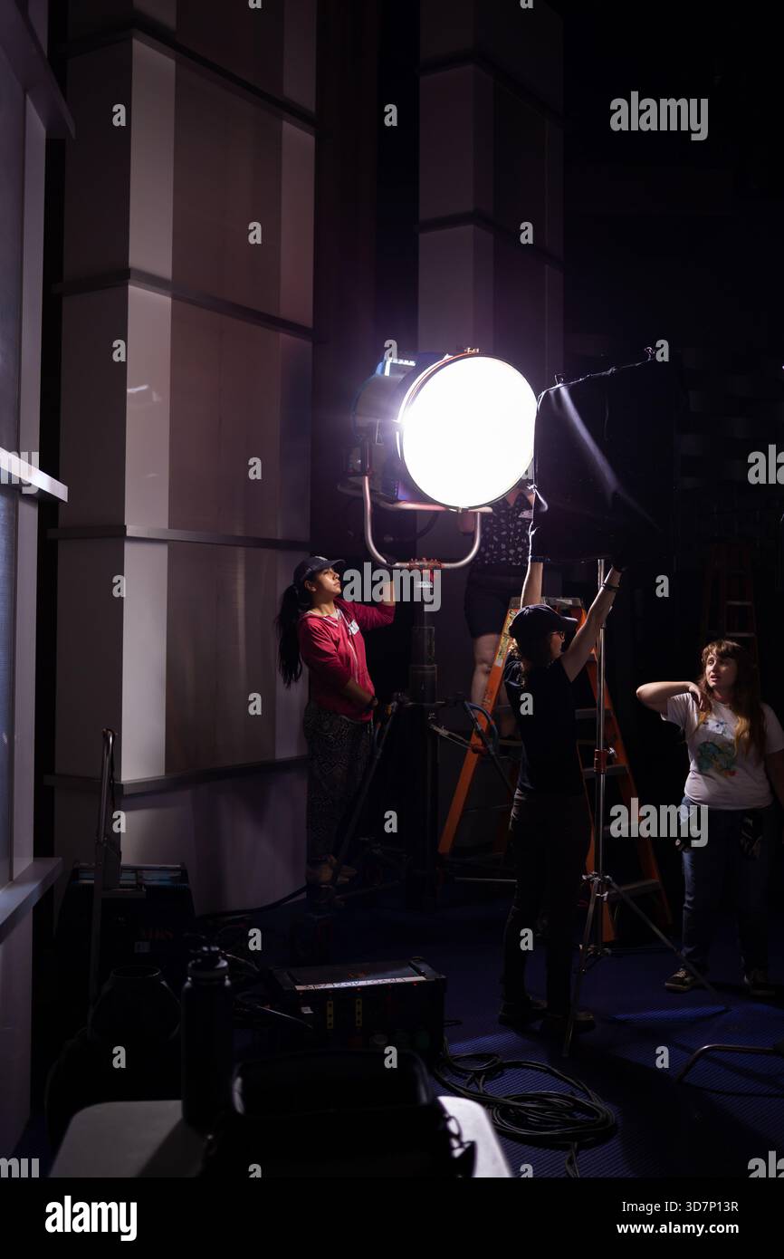 Women on Set Stock Photo - Alamy