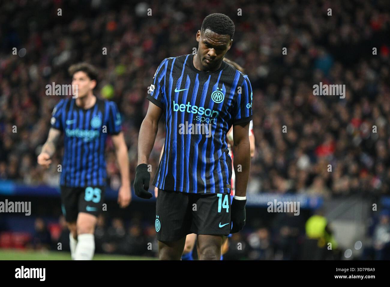 Ange Yoan Bonny of Internazionale during UEFA Champions League match ...