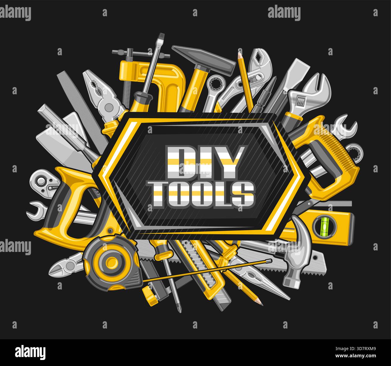 Hardware and diy store Stock Vector Images - Alamy