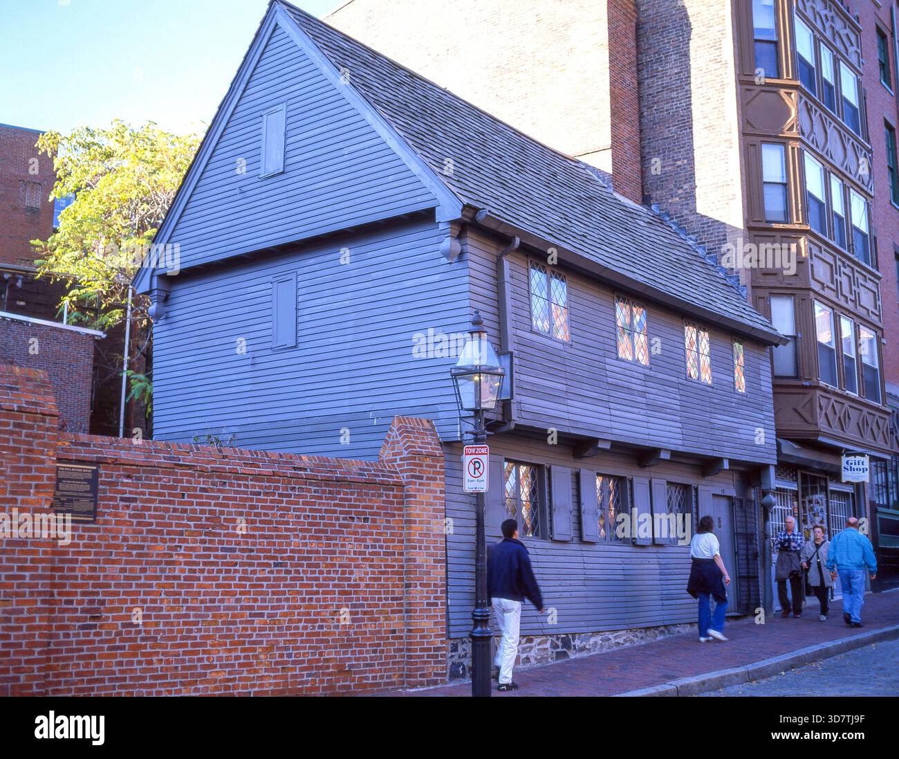 17th century Paul Revere Colonial House, Boston, Massachusetts, United ...