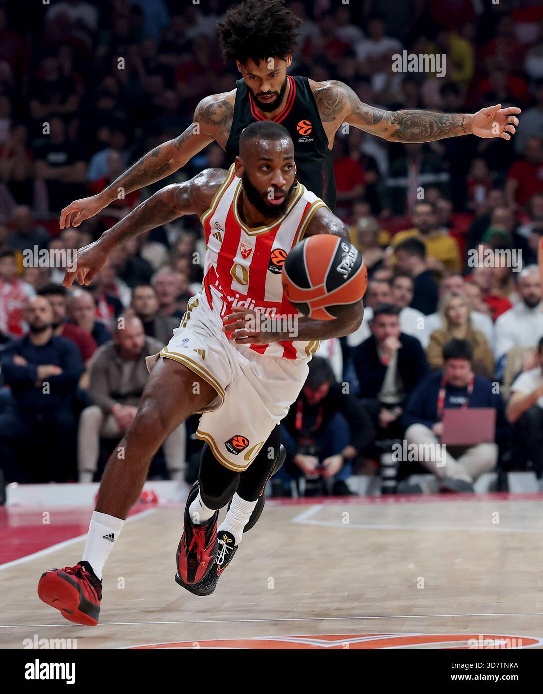 Belgrade Serbia 26th Nov 2025 Crvena Zvezda s Codi Miller McIntyre belgrade-serbia-26th-nov-2025-crvena-zvezda-s-codi-miller-mcintyre