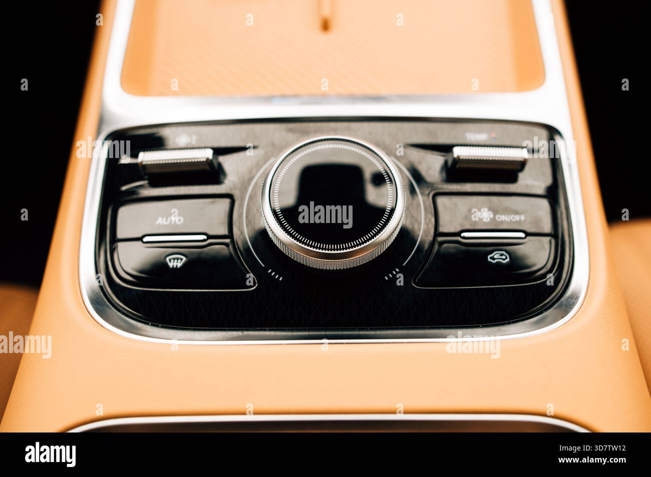 air condition control switch inside a car. High quality photo Stock Photo