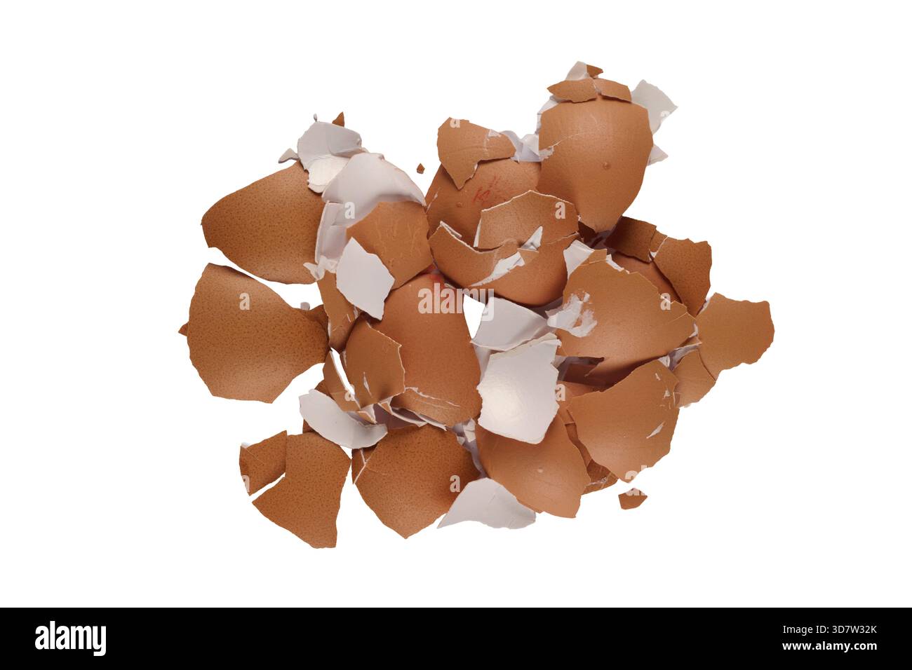 Broken Egg shells Stock Photo