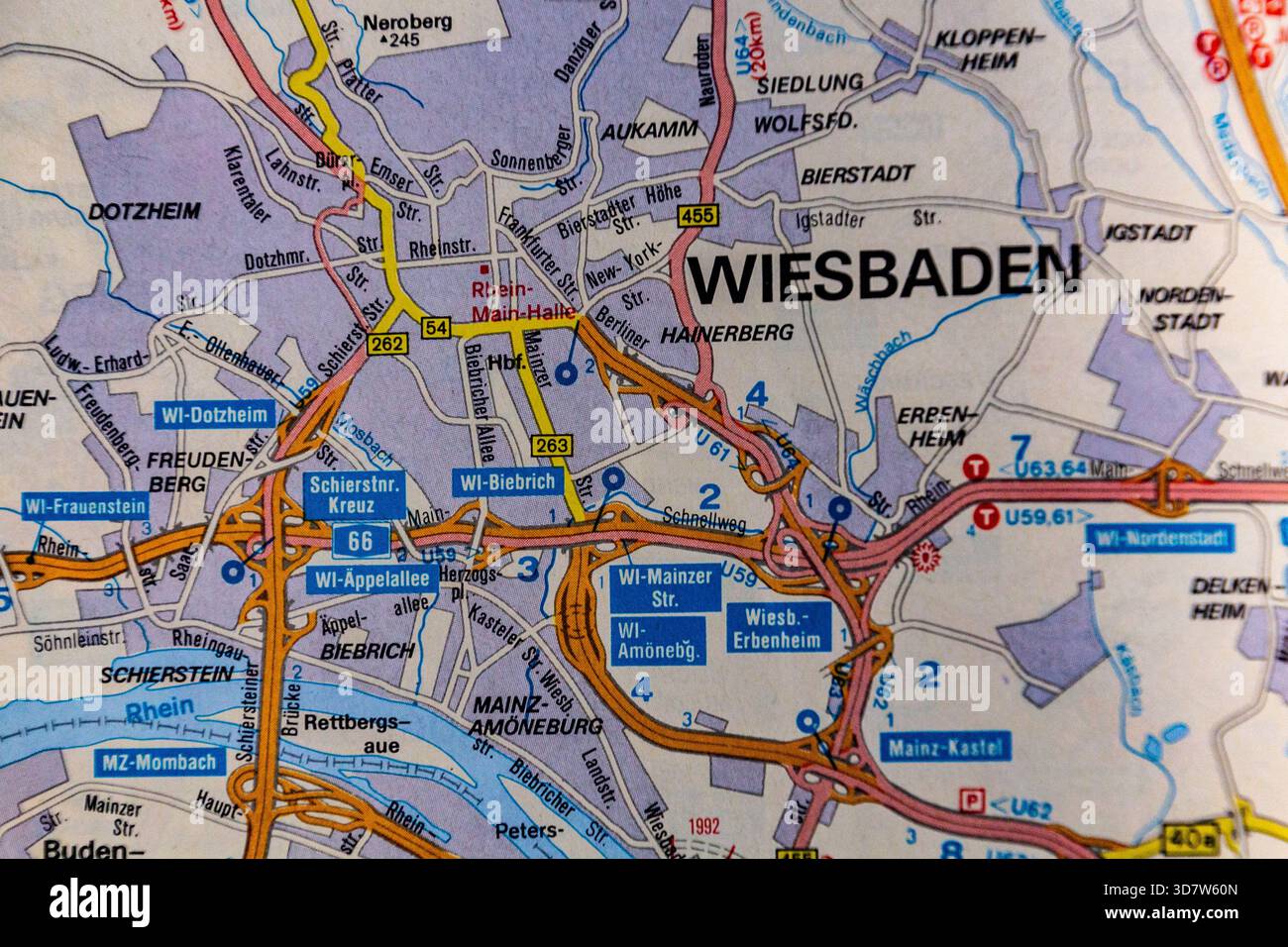 Erstaunlich Wiesbaden Frankfurt Entfernung Ebenbildnull
