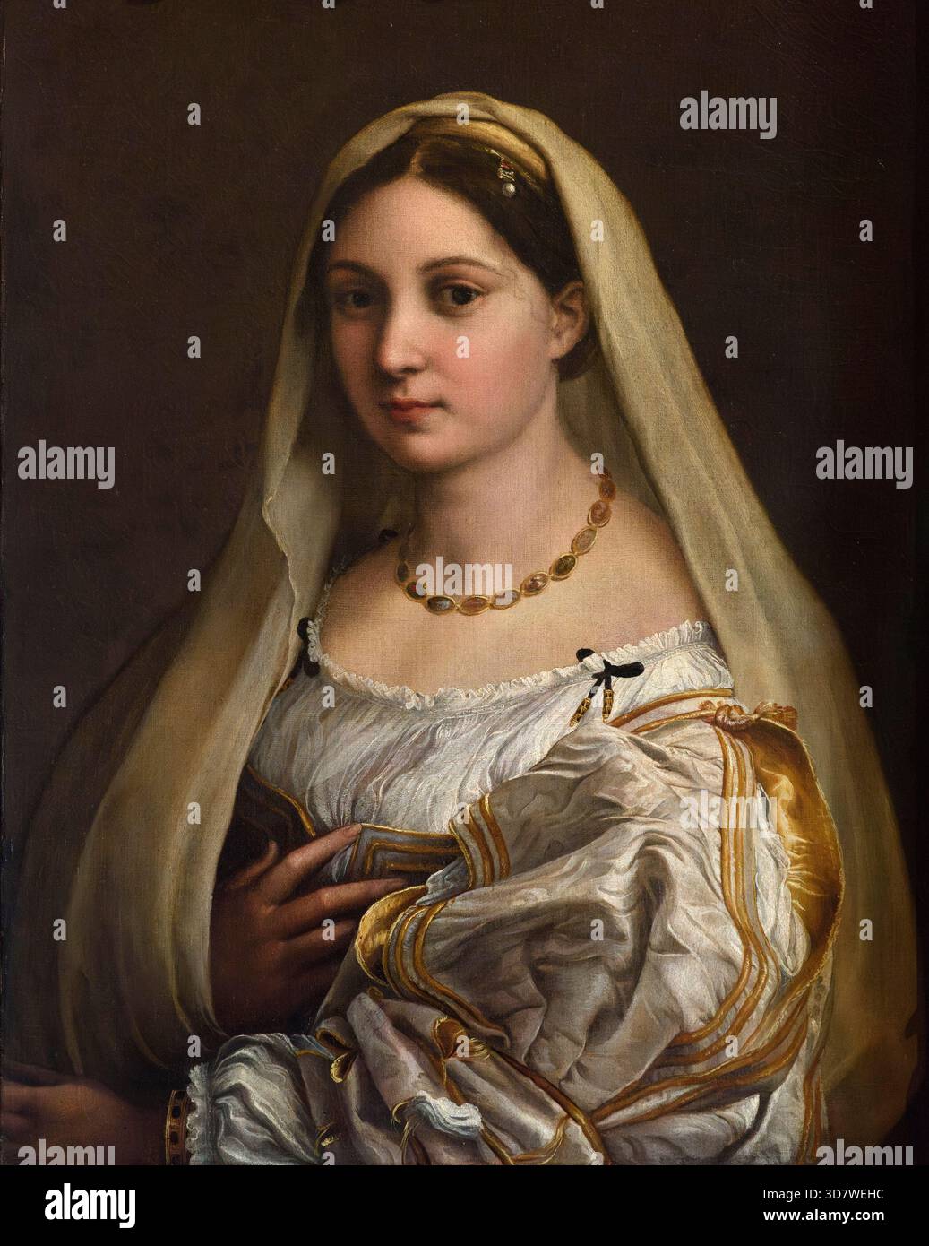 Painting la donna velata hi-res stock photography and images - Alamy