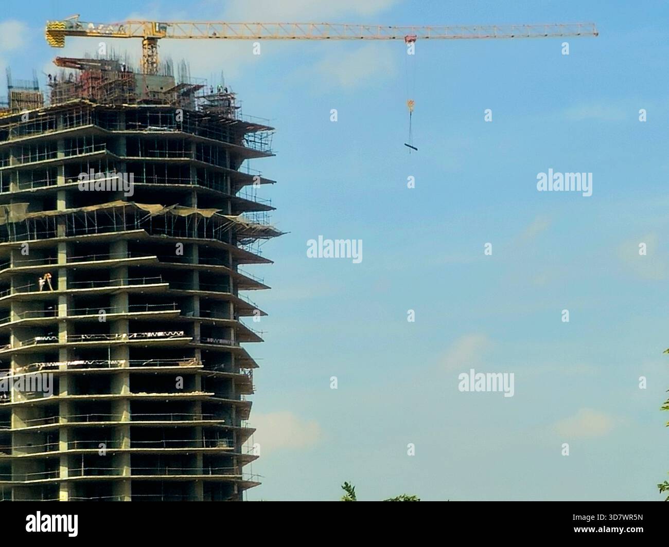 Cairo, Egypt, November 8 2025: New buildings under construction in The ...