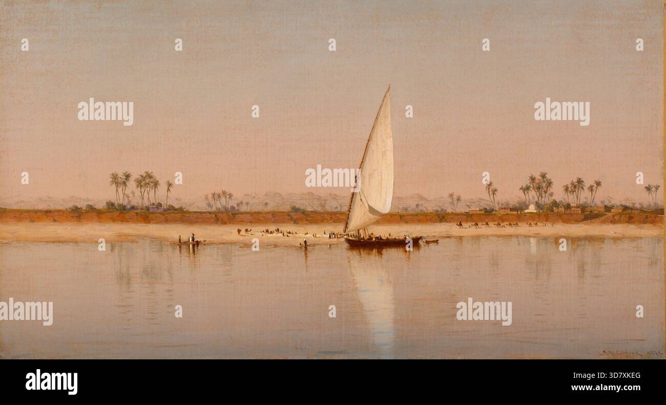 Nile river egypt 1950 hi-res stock photography and images - Alamy