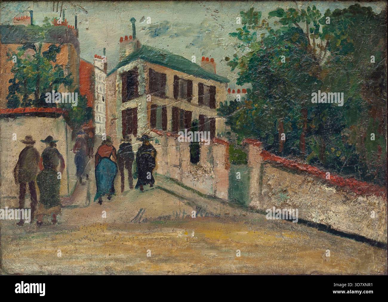Rue maurice utrillo hi-res stock photography and images - Alamy