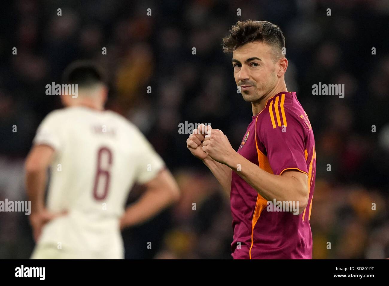 Stephan El Shaarawy of AS Roma celebrates after scoring the goal of 2-0 ...