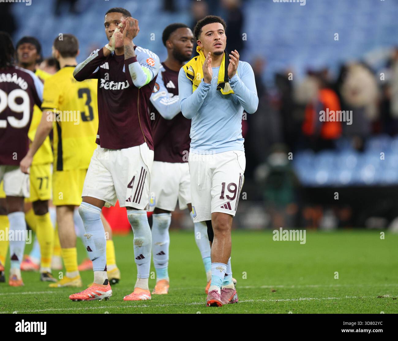Birmingham England 27th November 2025 Jadon Sancho Of Aston Villa birmingham-england-27th-november-2025-jadon-sancho-of-aston-villa