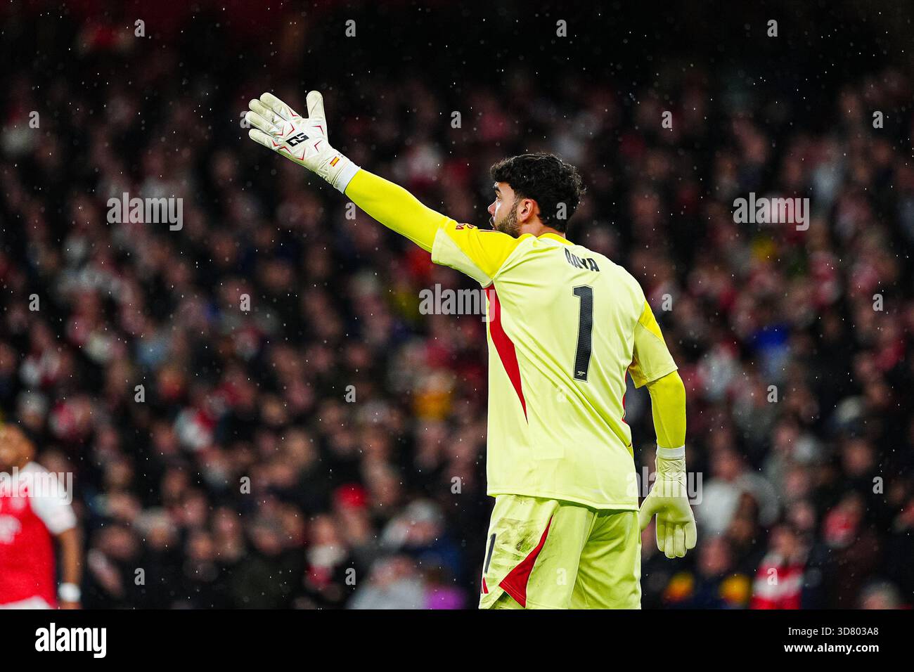 David Raya (FC Arsenal, #01) ENG, FC Arsenal vs. FC Bayern Muenchen ...