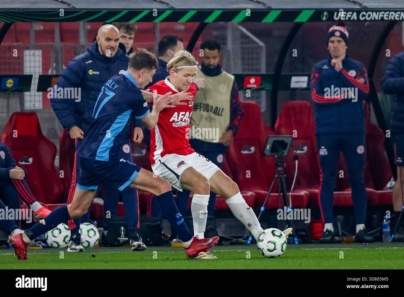 statistiche az alkmaar - shelbourne