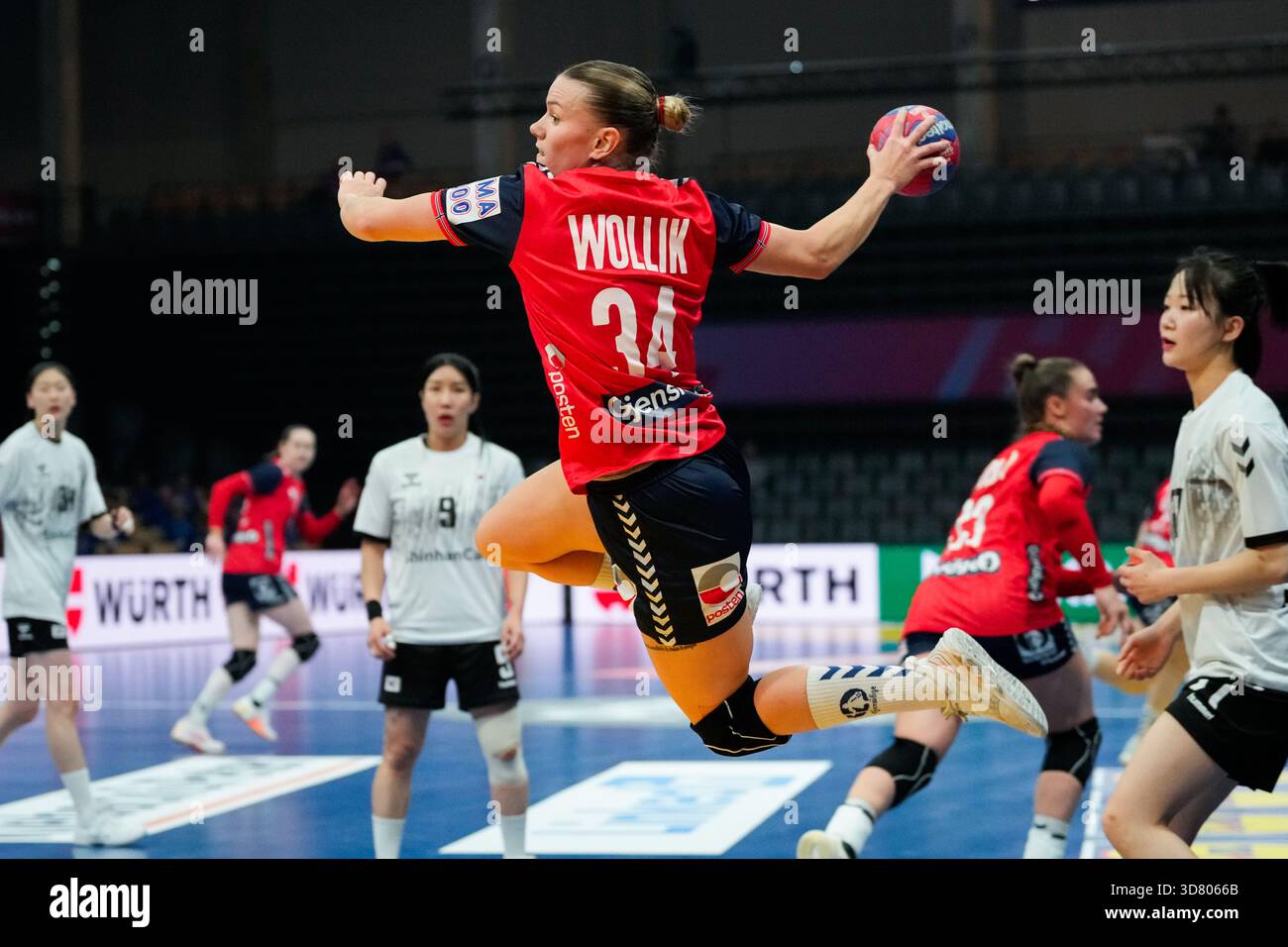 Trier, Germany 20251127. Norway's Anniken Wollik during the group stage ...
