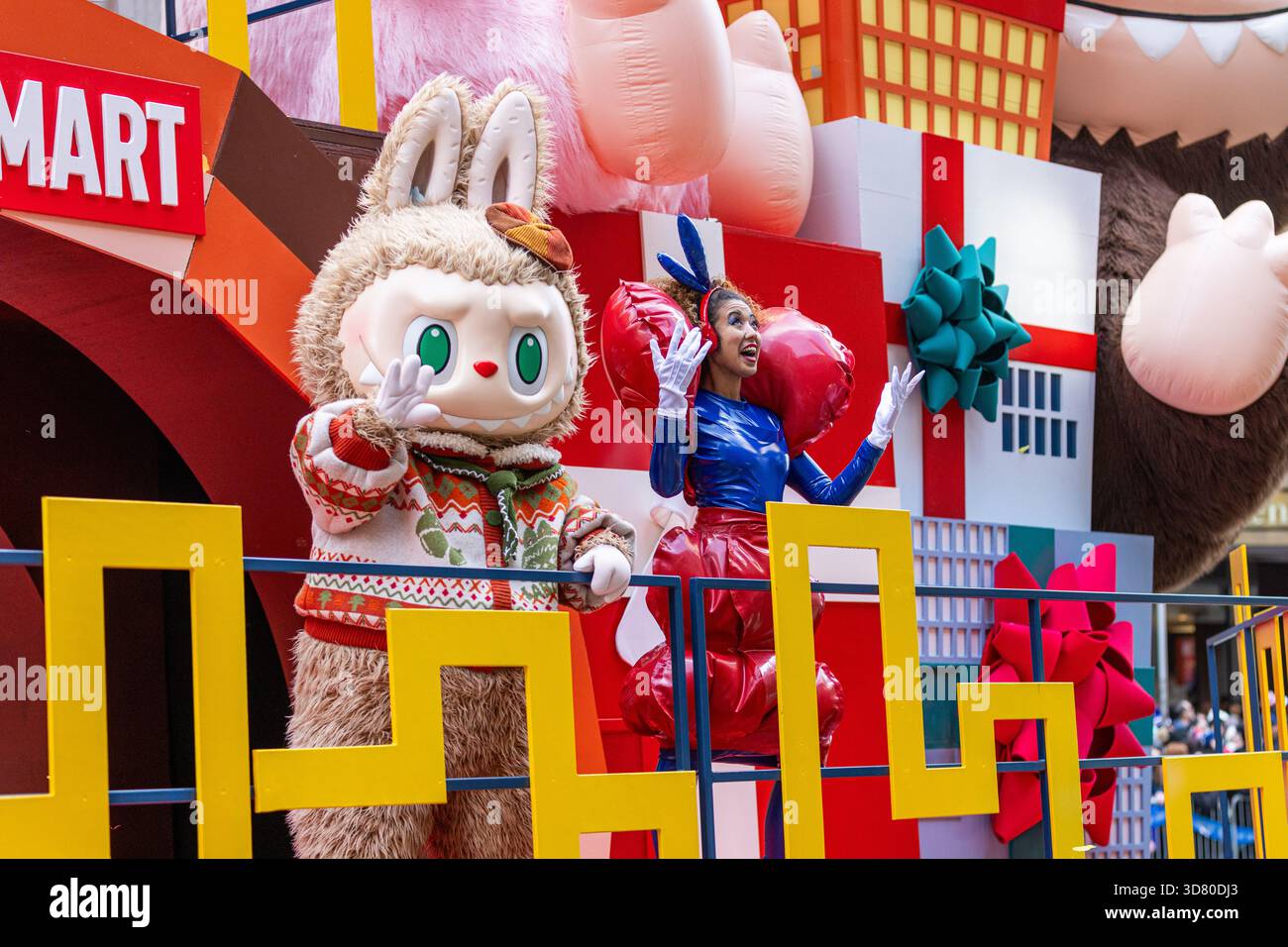 The Labubu float can be seen at the 99th Annual Macy's Thanksgiving Day ...