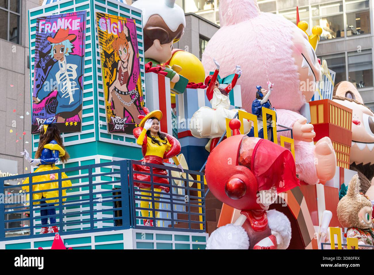 The Labubu float can be seen at the 99th Annual Macy's Thanksgiving Day ...