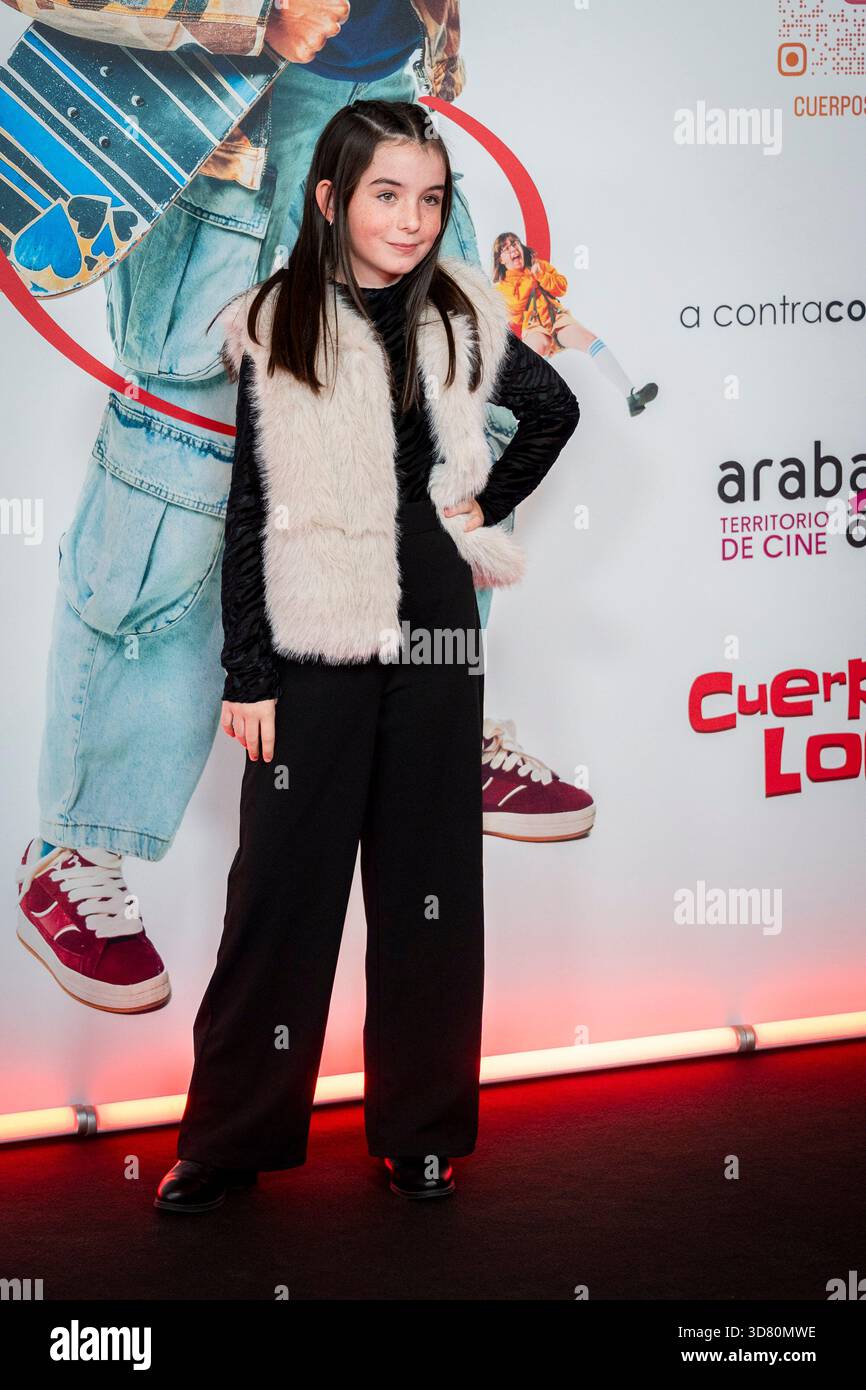Maia Zaitegi Attends To Cuerpos Locos Premiere At Callao Cinema On 27 Maia Zaitegi Attends To Cuerpos Locos Premiere At Callao Cinema On 27 October 2025 In Madrid Spain Credit Miguel Escaviasalfa Imagesalamy Live News 3D80MWE