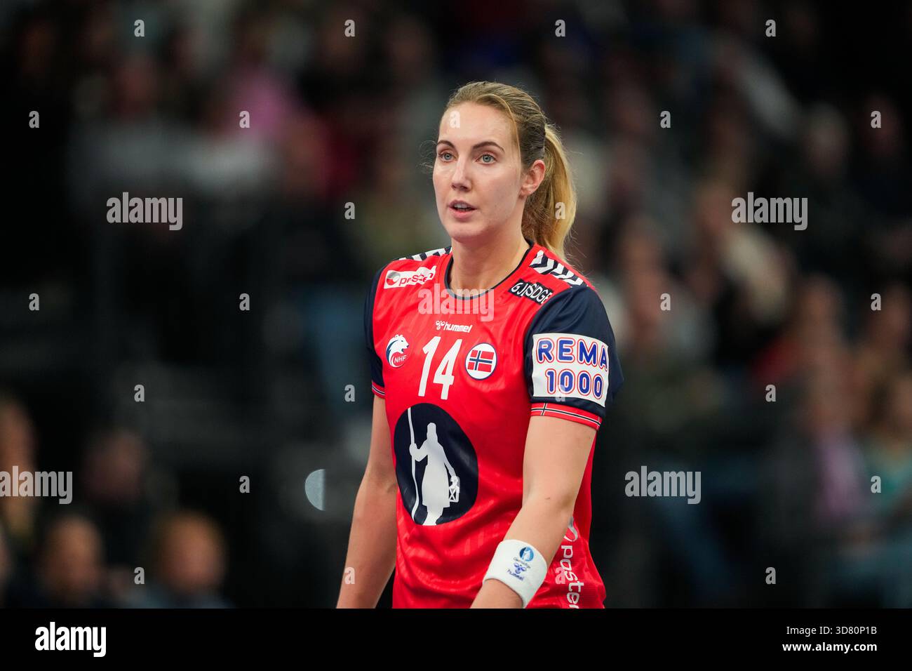 Trier, Germany 20251127. Norway's Kristine Breistøl during the group ...