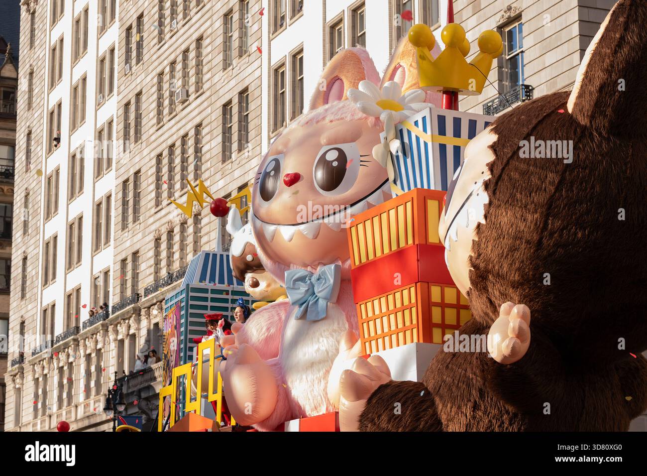 Friends-giving in POP CITY by POP MART, featuring Labubu float seen ...