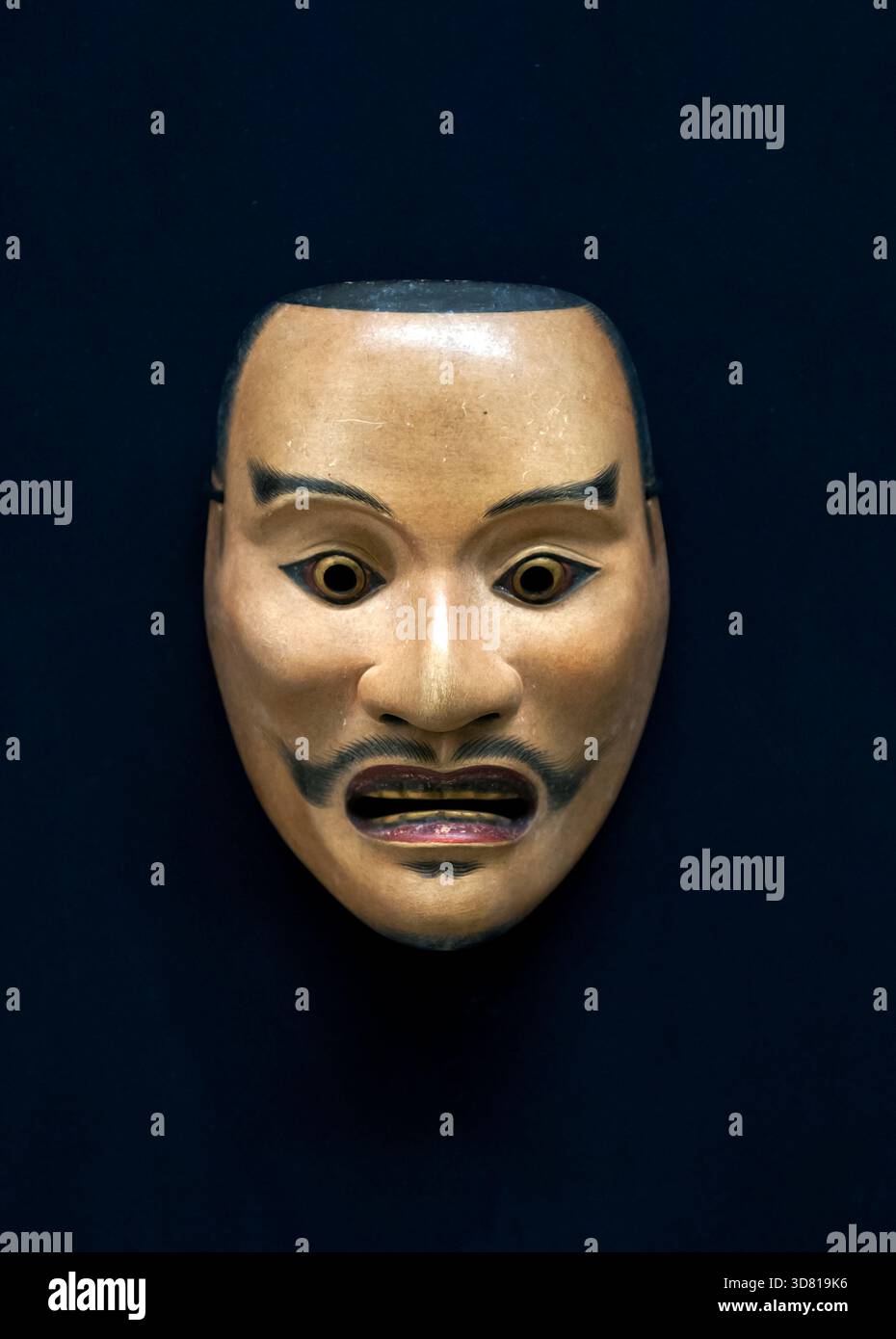 Original historic Japanese Noh mask (