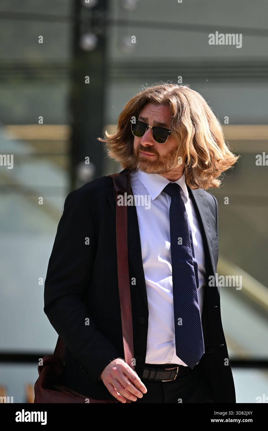 Lawyer Daniel Roff, representing Ms Darchia and Ms Cheng leaves the ...