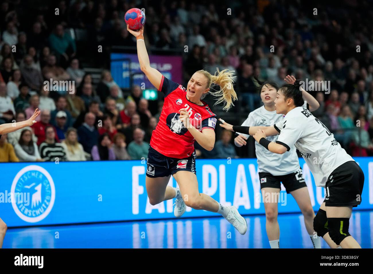 Trier, Germany 20251127. Norway's Henny Ella Reistad during the group ...