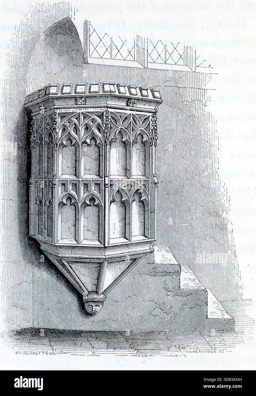 Project 1845 Gothic tracery projects hi-res stock photography and images - Alamy
