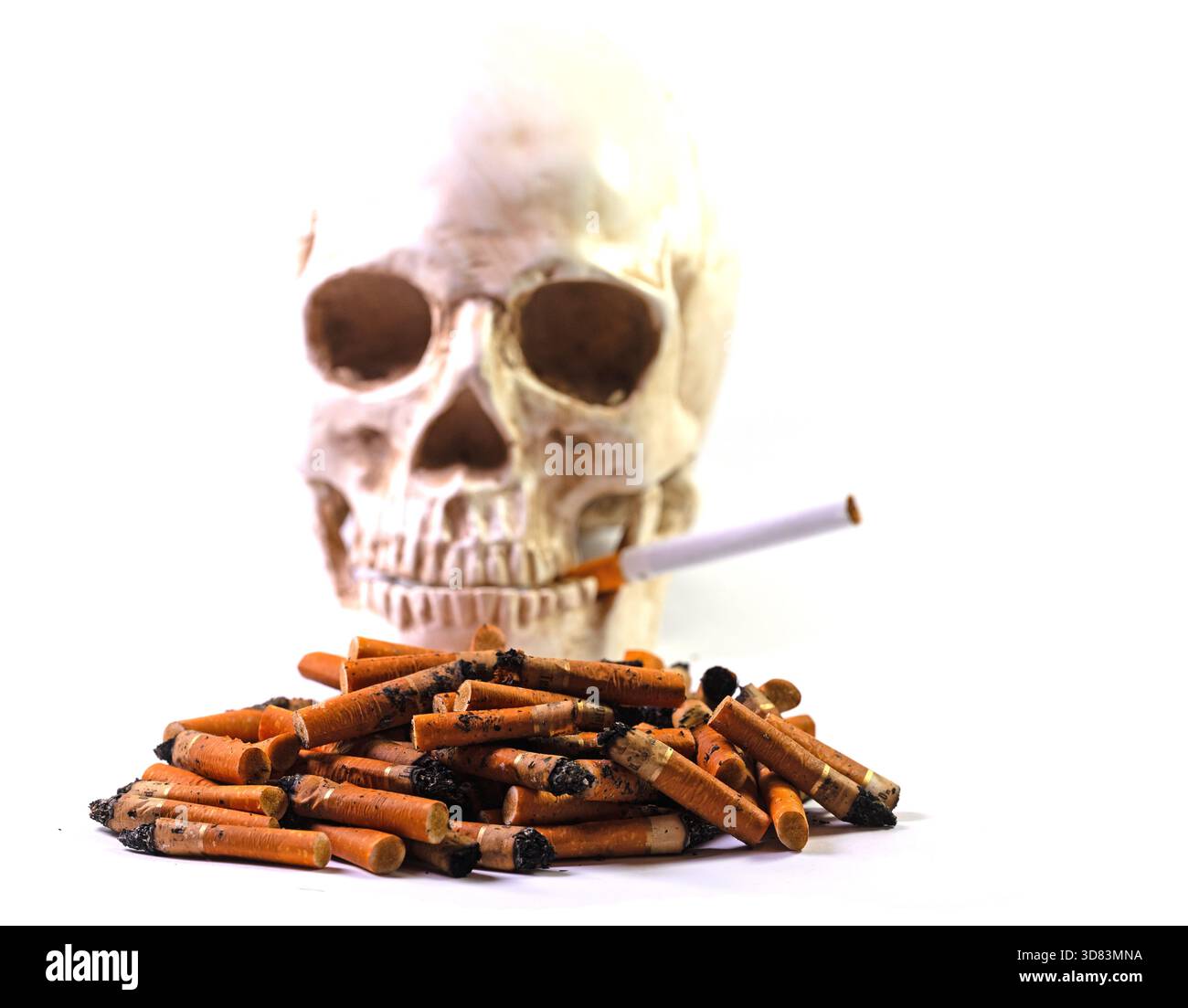 skull tobacco Smoking skull hi-res stock photography and images - Page 4