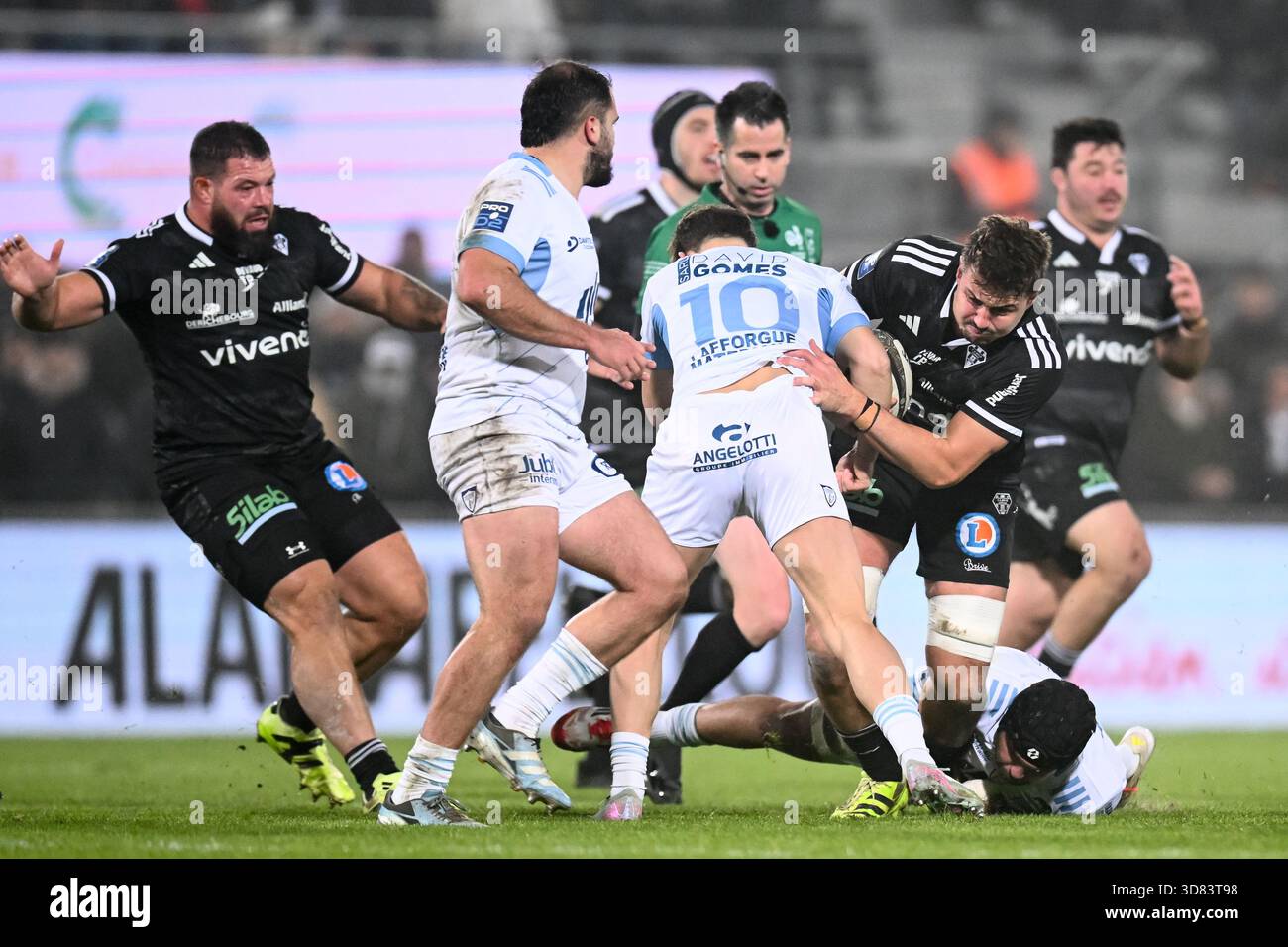 Affiche Amédée Domenech I Stade du CA Brive I rugby Corrèze