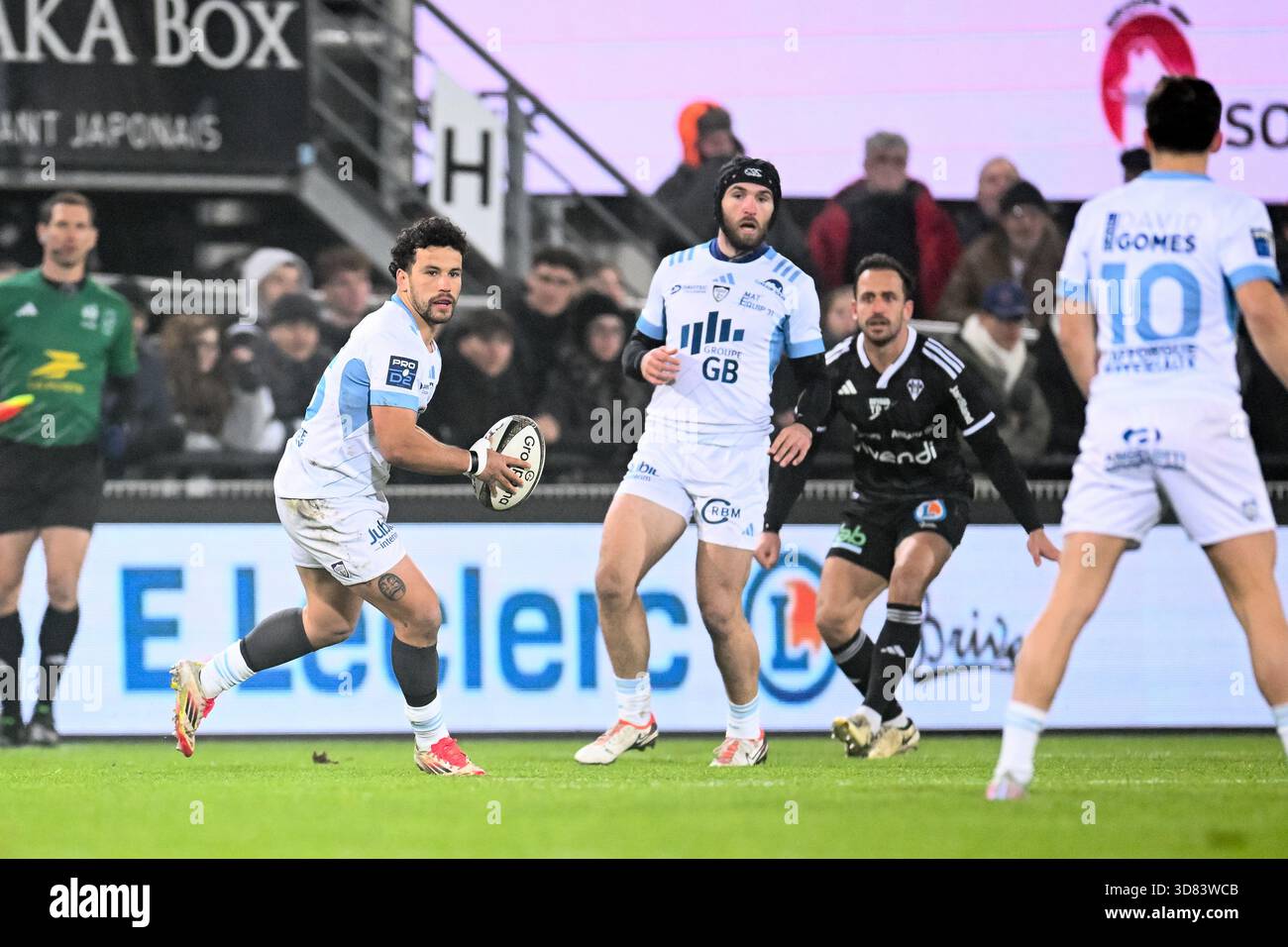 Alexandre Borie of Colomiers during the Pro D2 match between Brive and ...