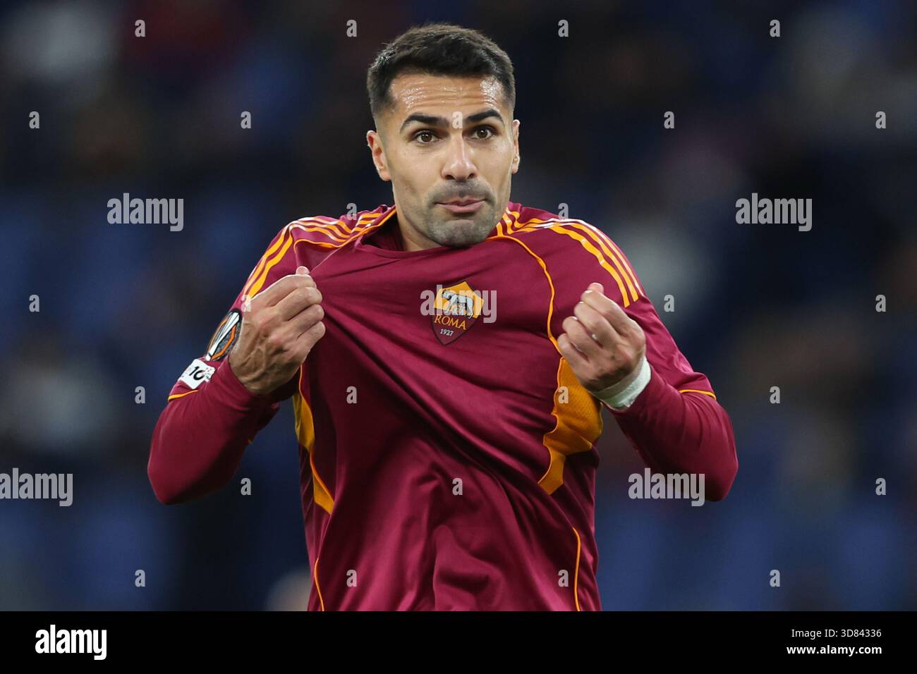 Zeki Celik of Roma seen during the UEFA Europa League 2025/2026 ...