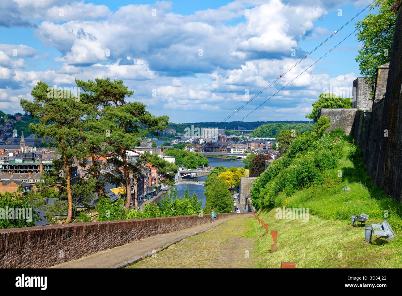 Belgium, Wallonia, Namur Province, Namur, Citadel Stock Photo