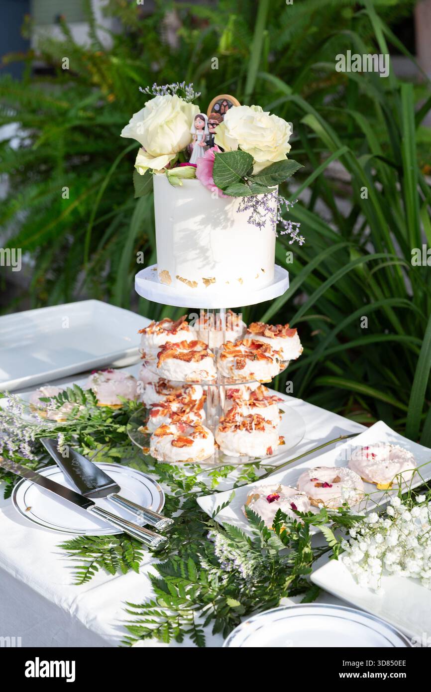 Wedding Cake Stock Photo