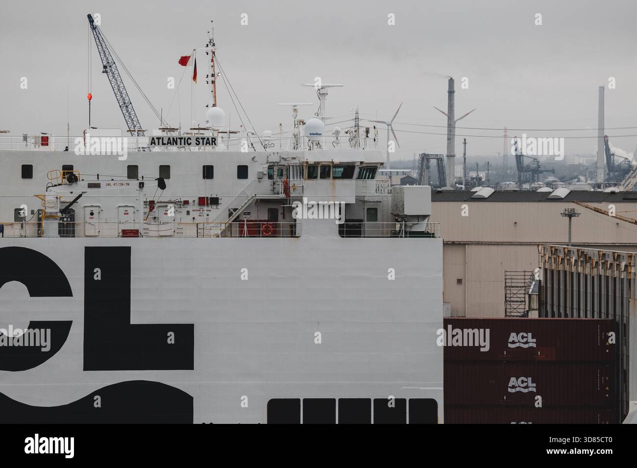 Deutschland, Hamburg, Hafen, Elbe, ACL, Atlantic Star, ConRo-Schiff ...