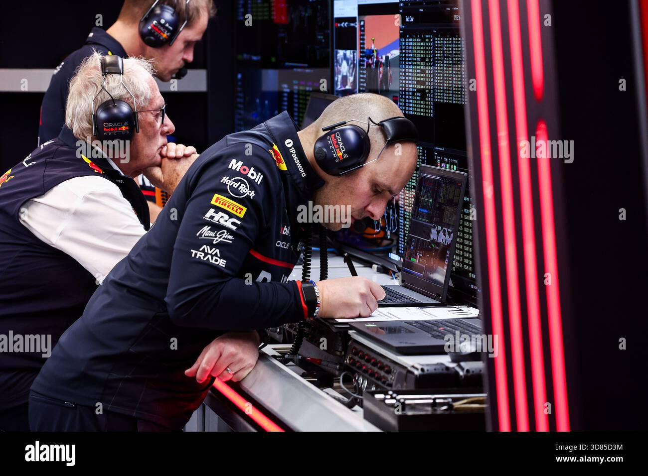 LAMBIASE Gianpiero, Race Engineer of Max Verstappen, portrait, during ...
