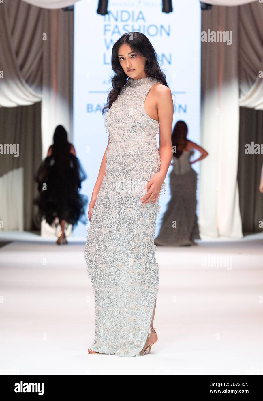Johnnie Walker India Fashion Week London 2025 Catwalk Show - Featuring the  2025 Global Fashion Design Awards Stock Photo - Alamy