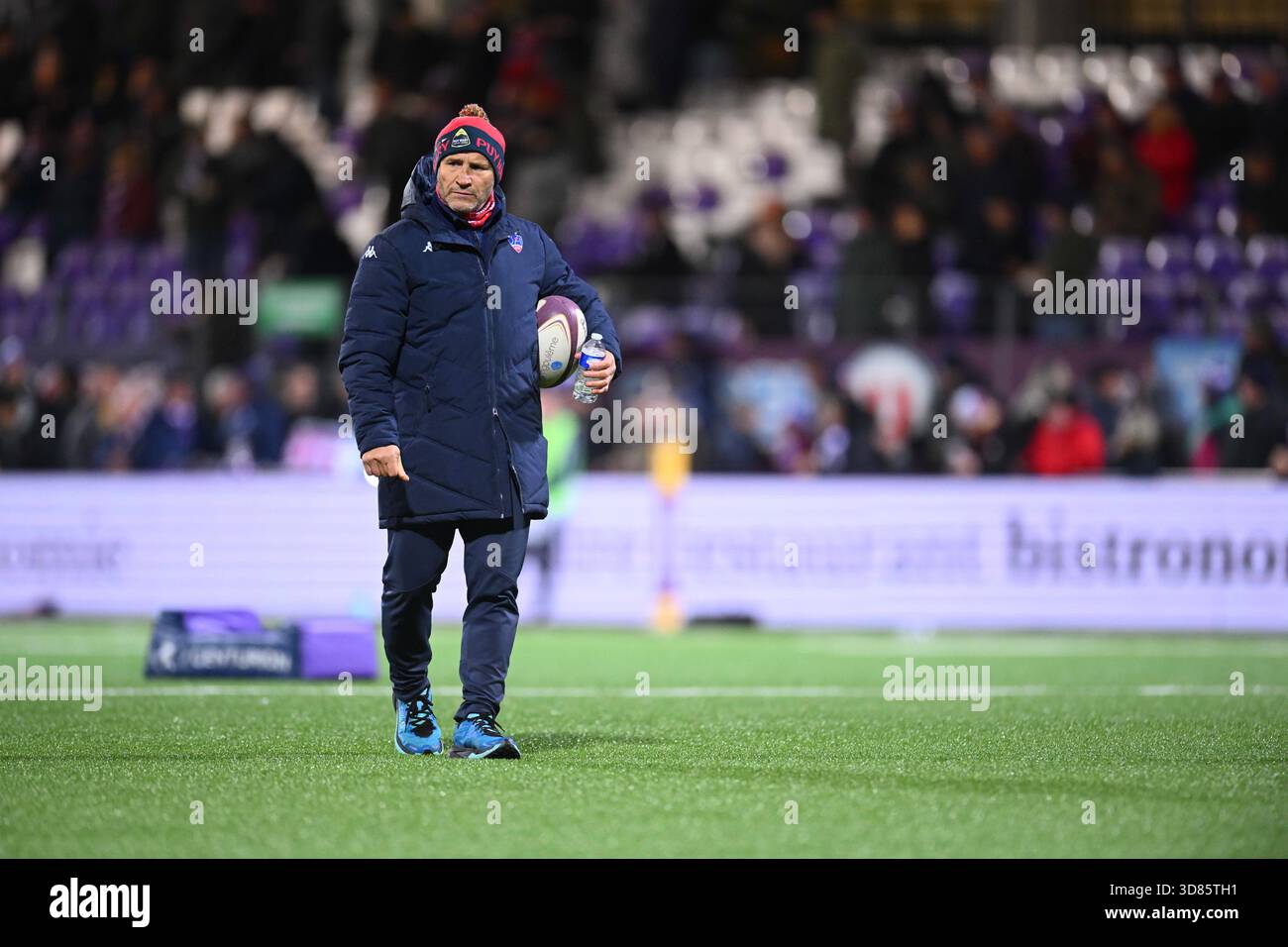 Romeo Gontineac of Aurillac during the Pro D2 match between Soyaux and ...
