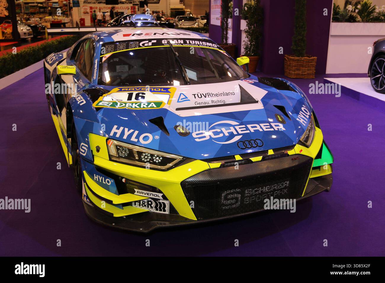 Audi R8 LMS GT3 Evo2 Rennwagen Siegerauto 24 Stunden Rennen Nürburgring ...