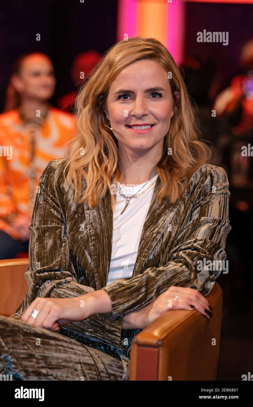 MDR Riverboat. Moderatorin Stephanie MüllerSpirra anläßlich der