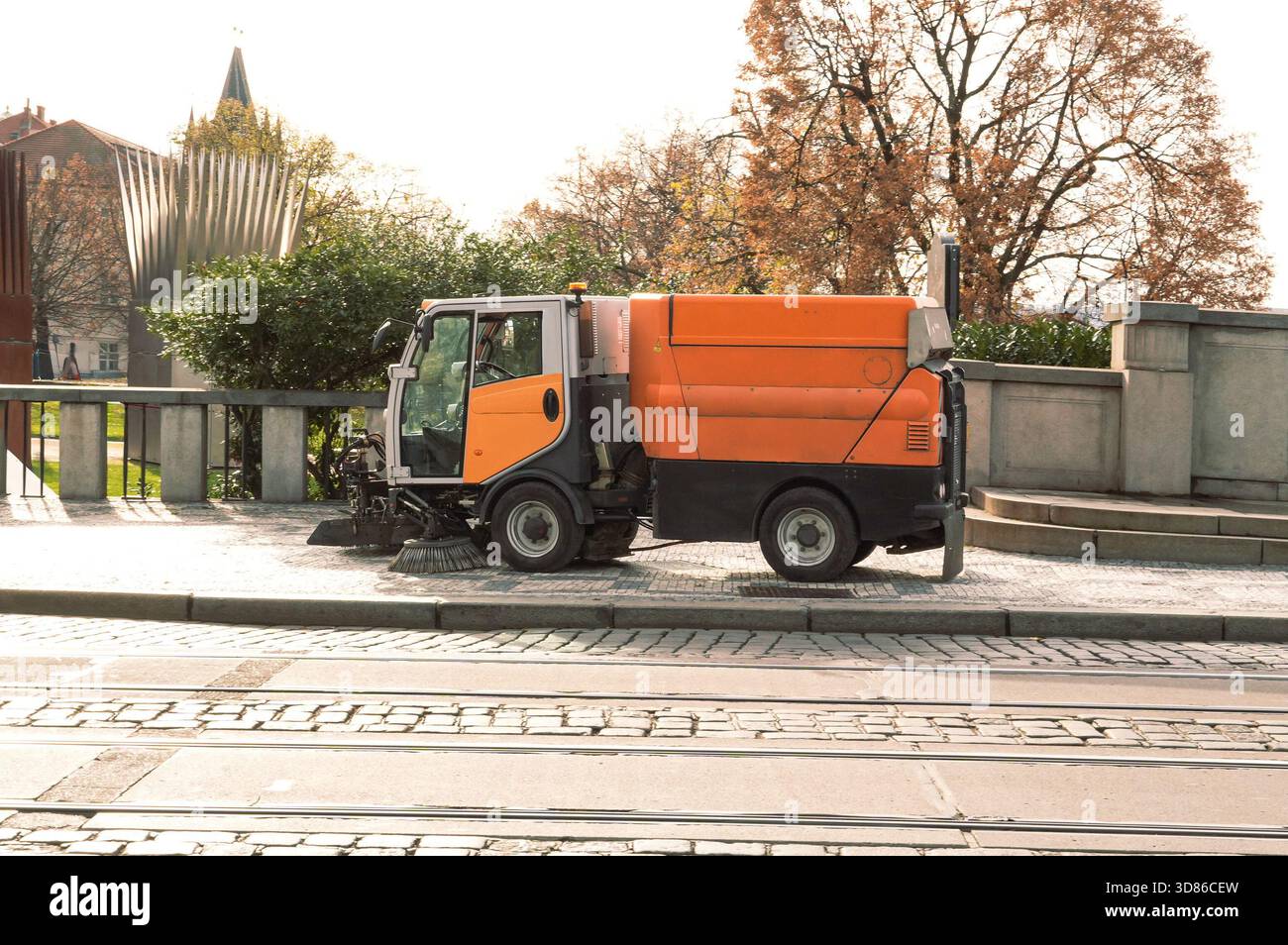 Utility forklift hi-res stock photography and images - Alamy