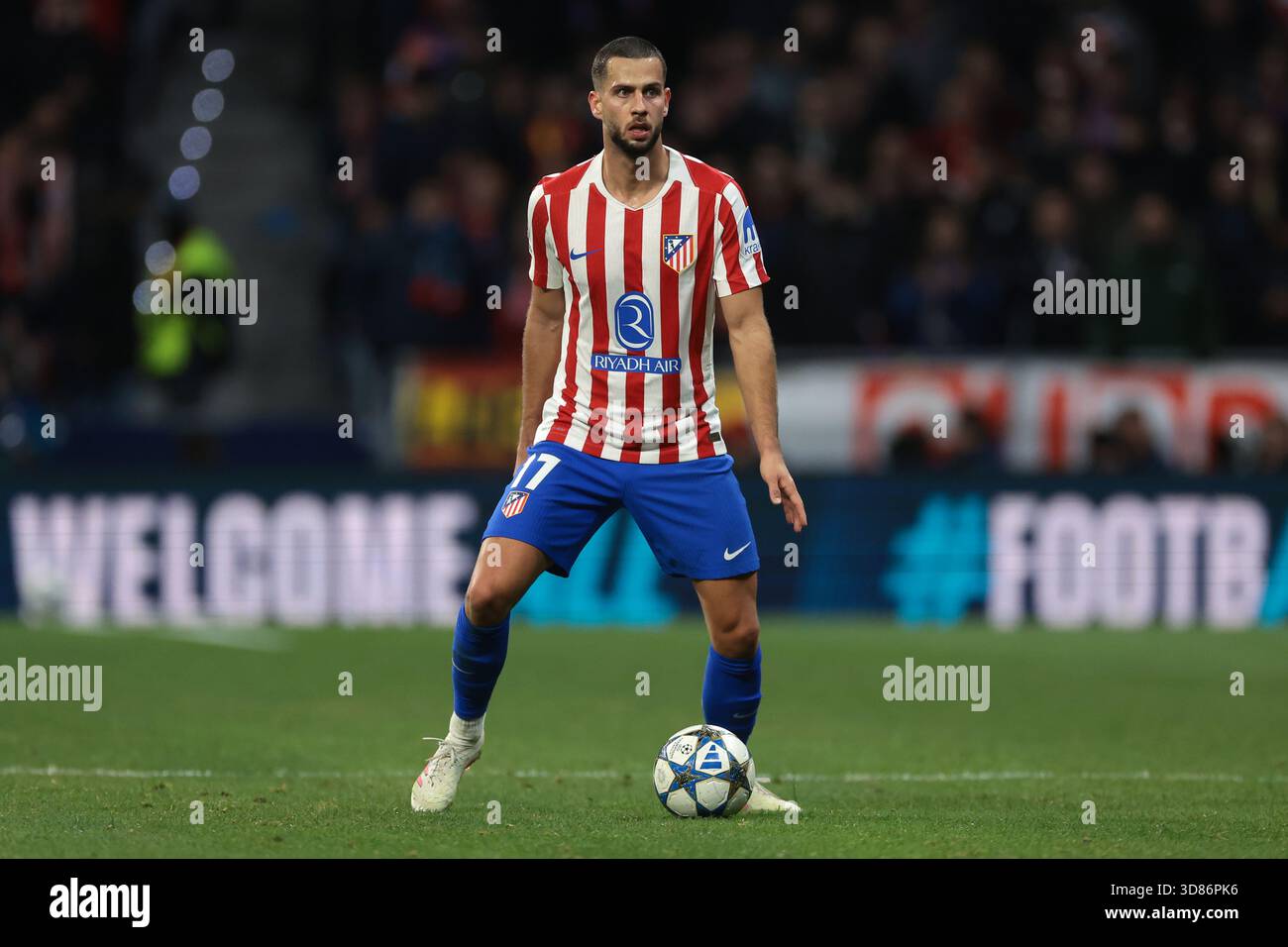 David Hancko Madrid, Spain, 26th November 2025. David Hancko of Atletico de Madrid ...
