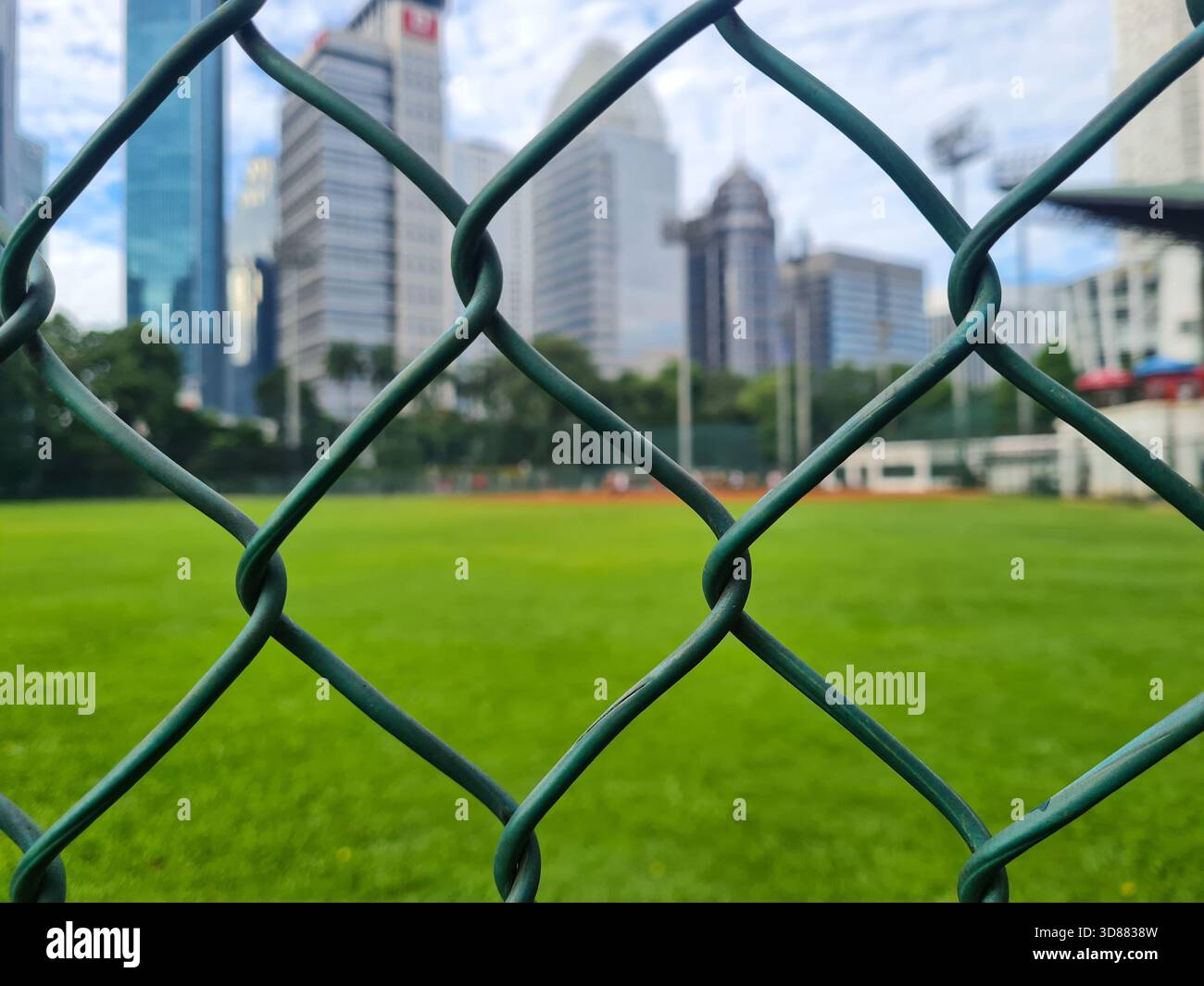 Baseball field stands behind hi-res stock photography and images - Alamy