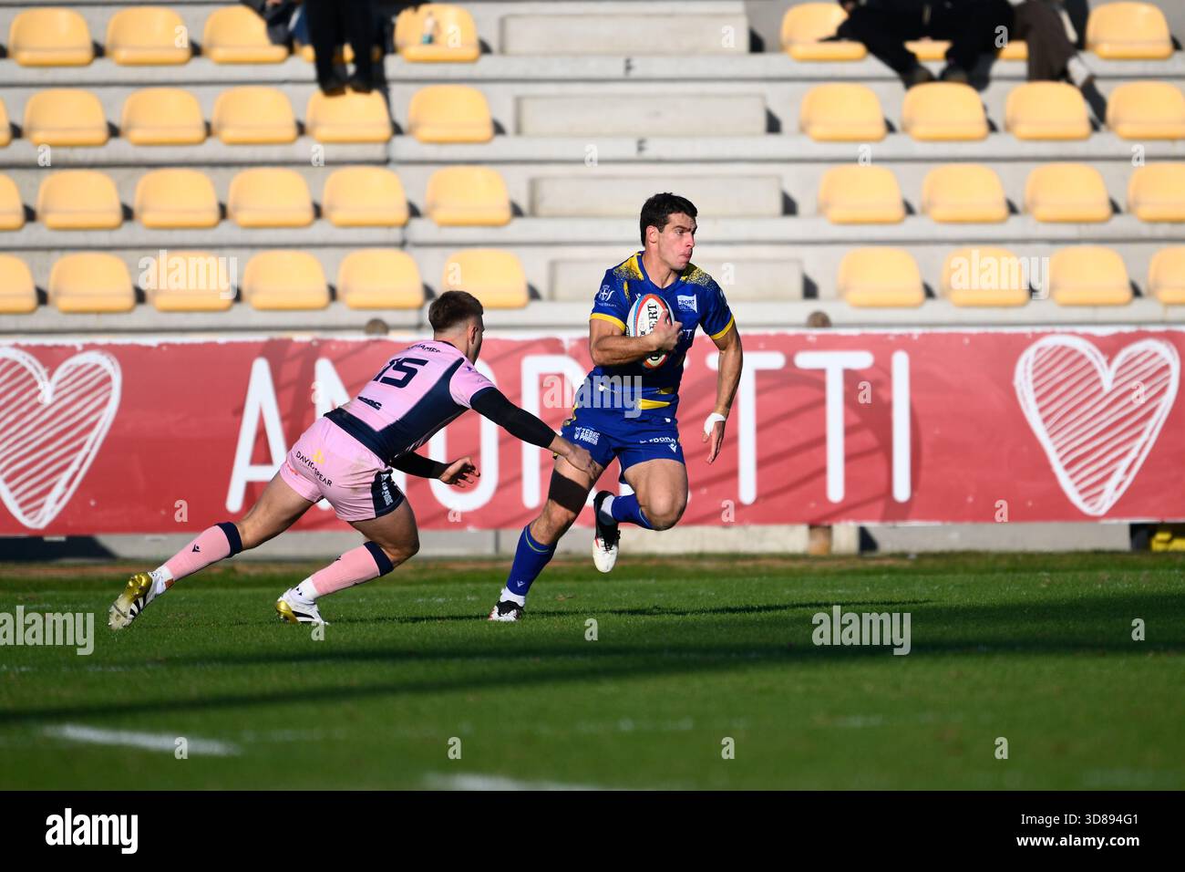 November Ruby Giulio Bertaccini ( Zebre Parma ) during Zebre Parma vs Cardiff Rugby ...