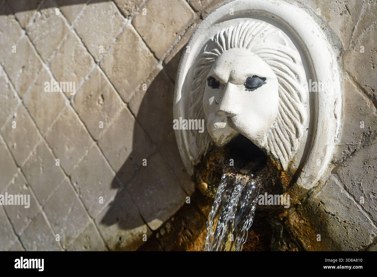 Water flows powerfully from hi-res stock photography and images - Alamy