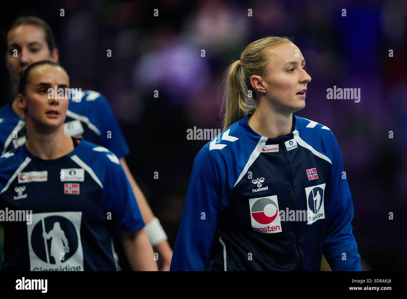 Trier, Germany 20251129. Norway's Henny Ella Reistad before the group ...
