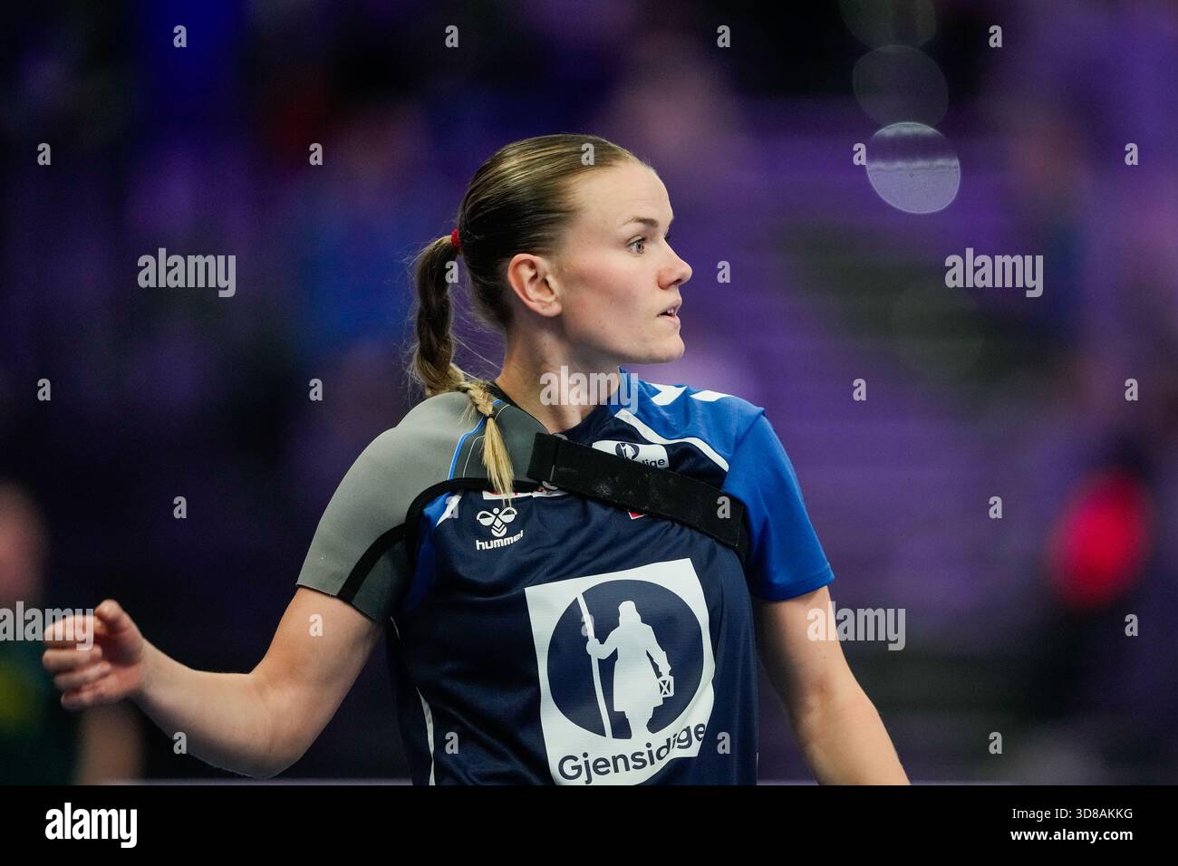 Trier, Germany 20251129. Norway's Anniken Wollik before the group stage ...