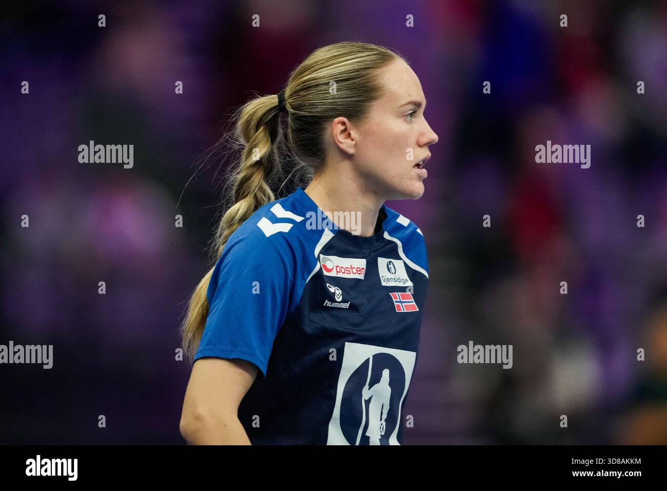 Trier, Germany 20251129. Norway's Malin Aune before the group stage ...