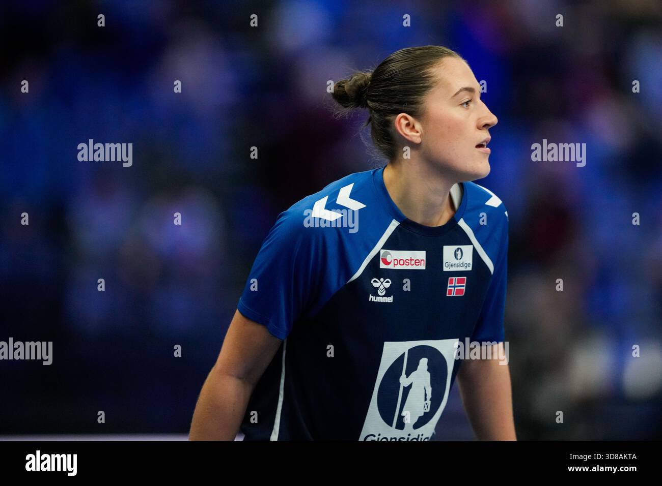 Trier, Germany 20251129. Norway's Selma Henriksen before the group ...