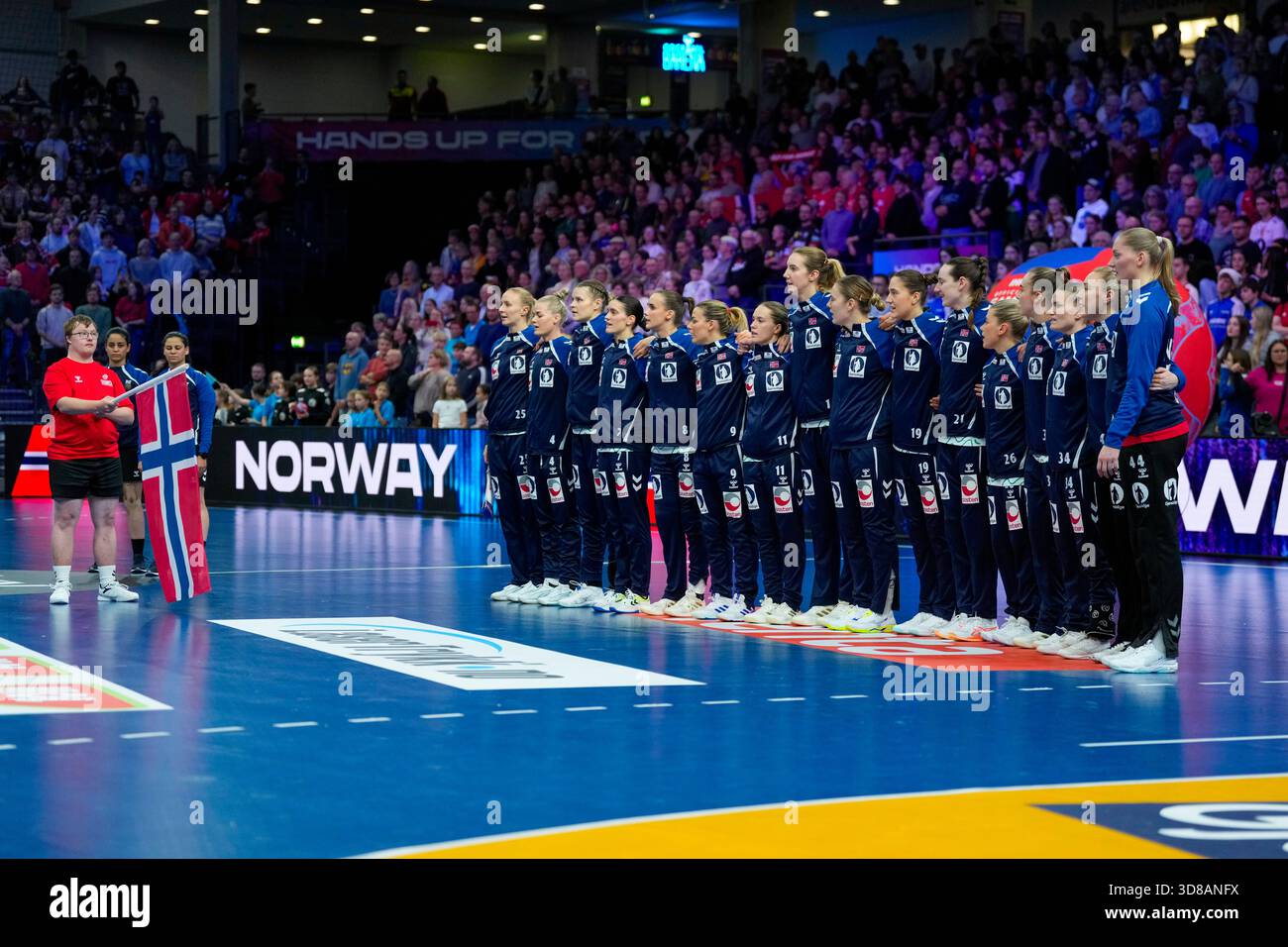 Trier, Germany 20251129. The Norwegian team before the group stage ...