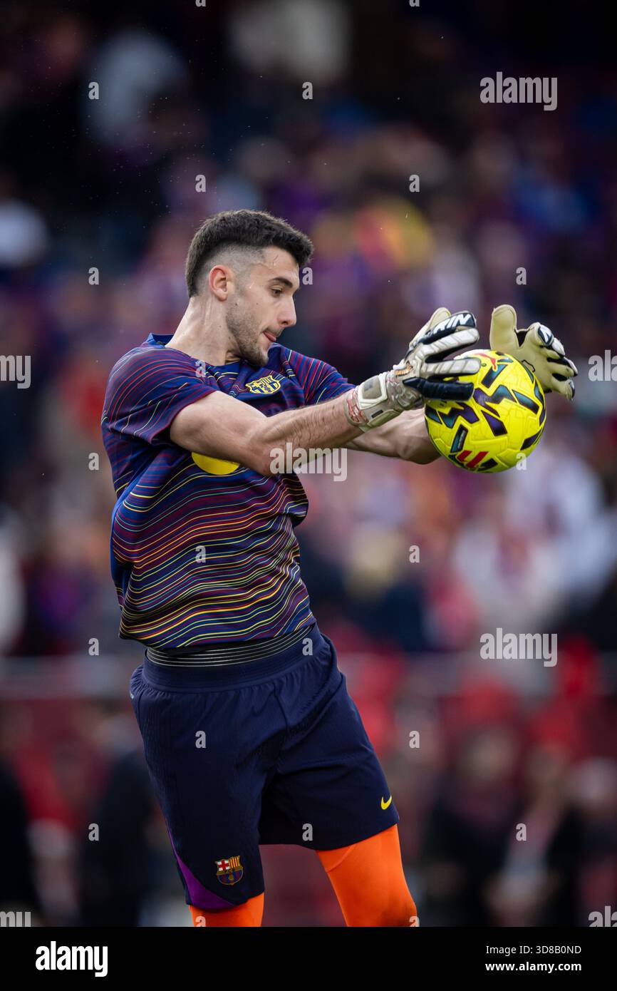 Joan Garcia FC Barcelona goalkeeper The Legacy of the Blaugrana Wall